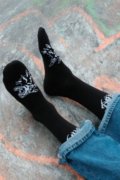 GENDER-NEUTRAL / UNISEX CALCETINES SKATE WASTED PARIS SOCKS