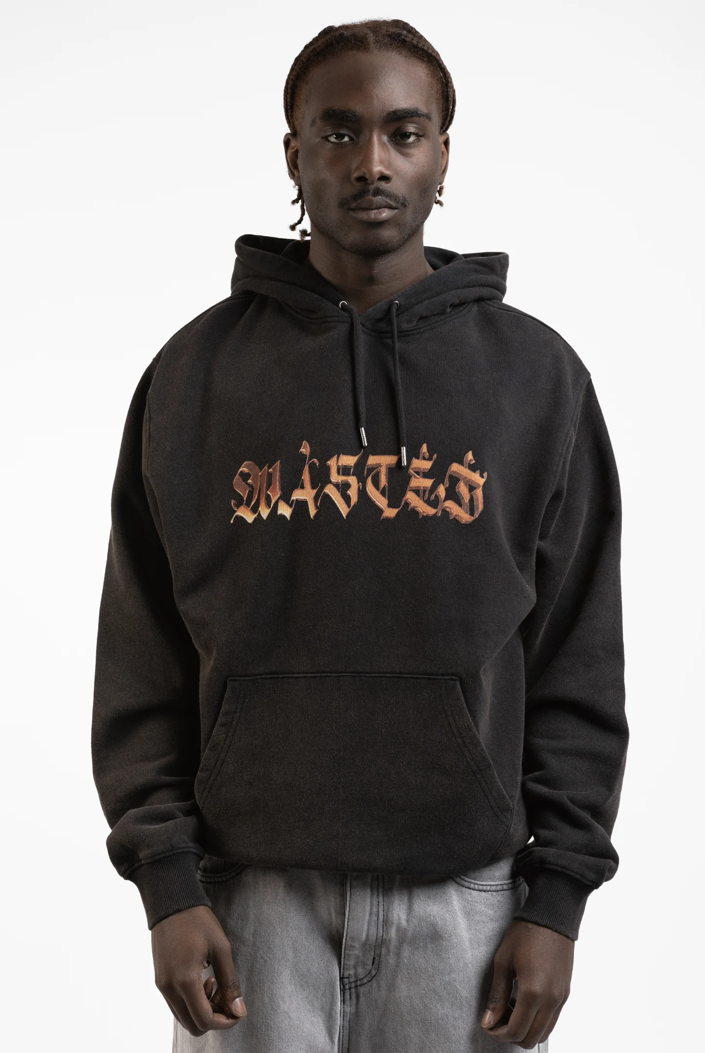 Mirage Hoodie Faded Black Wasted Paris - Imagen 2