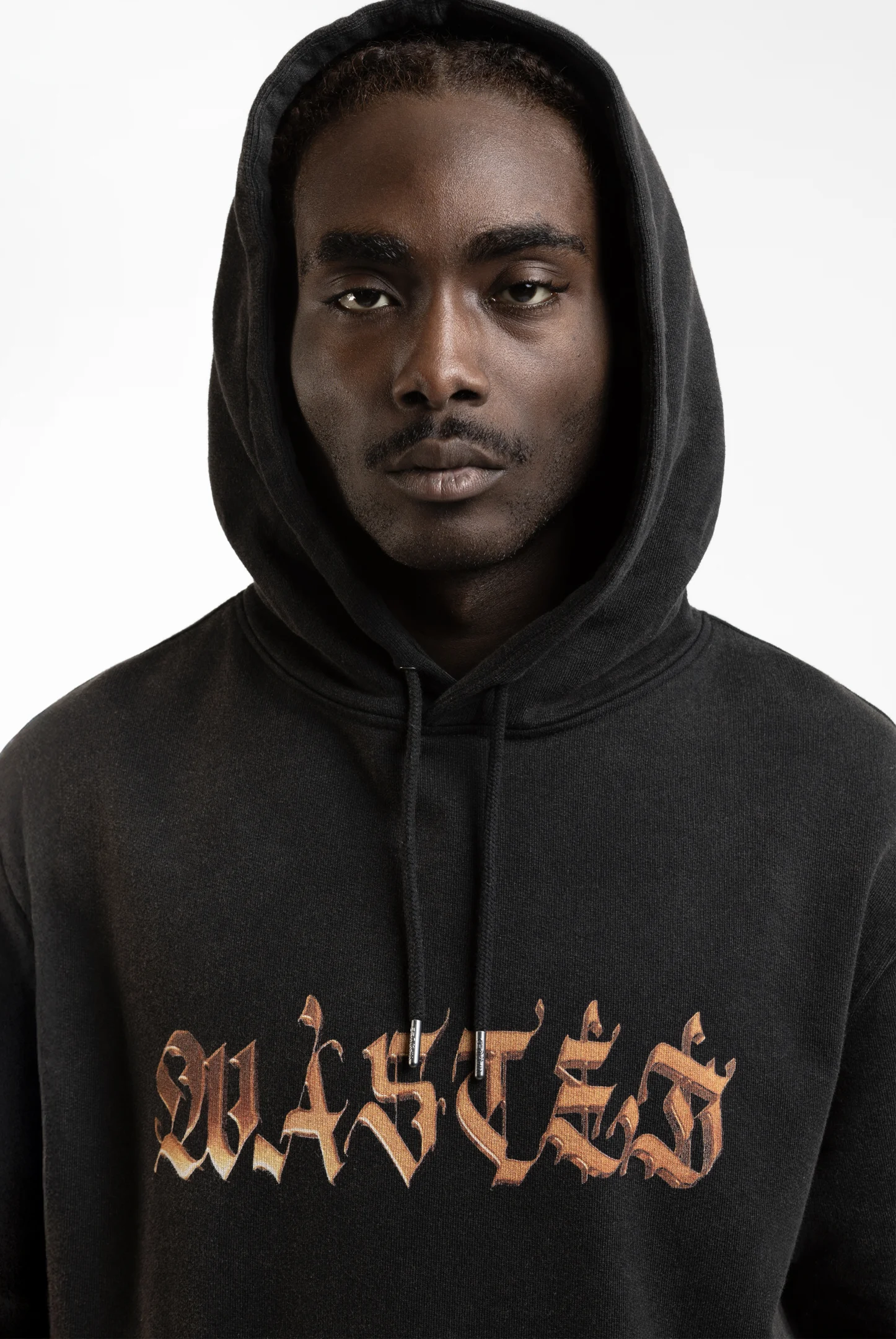Mirage Hoodie Faded Black Wasted Paris - Imagen 3