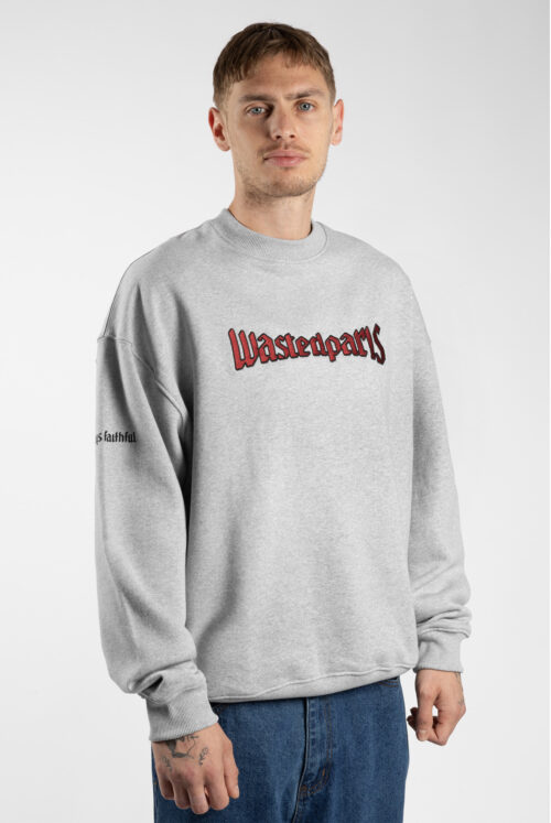 United Crewneck Ash Grey Wasted Paris