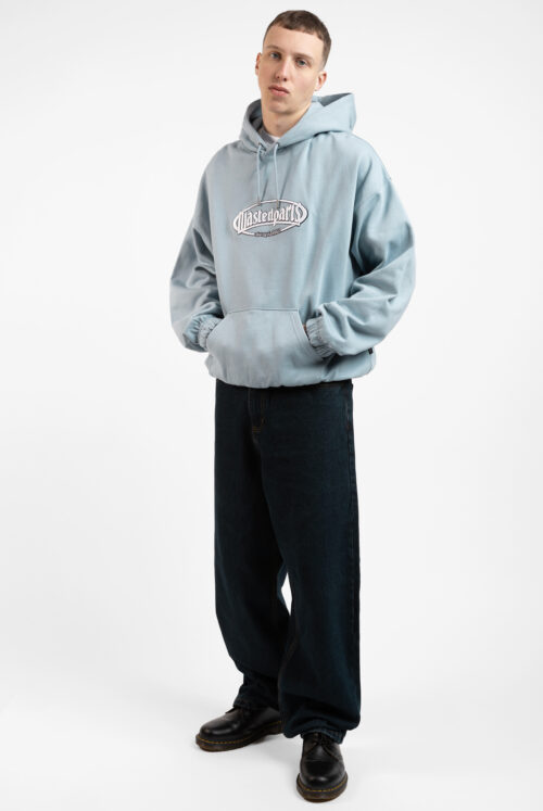 Yard Boxy Hoodie Light Blue Wasted Paris