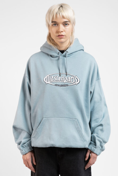 Yard Boxy Hoodie Light Blue Wasted Paris