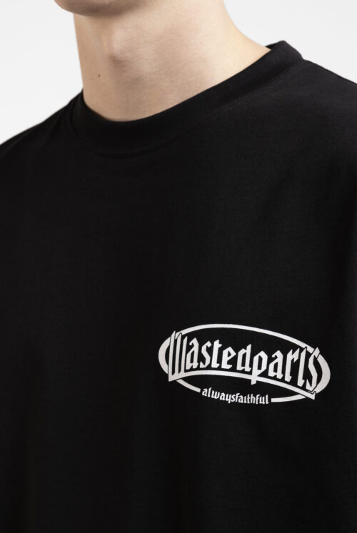Yard Boxy T-Shirt Black Wasted Paris