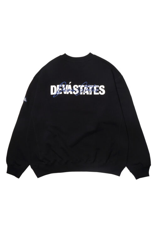 Crewneck Sweatshirt Overlay Deva States