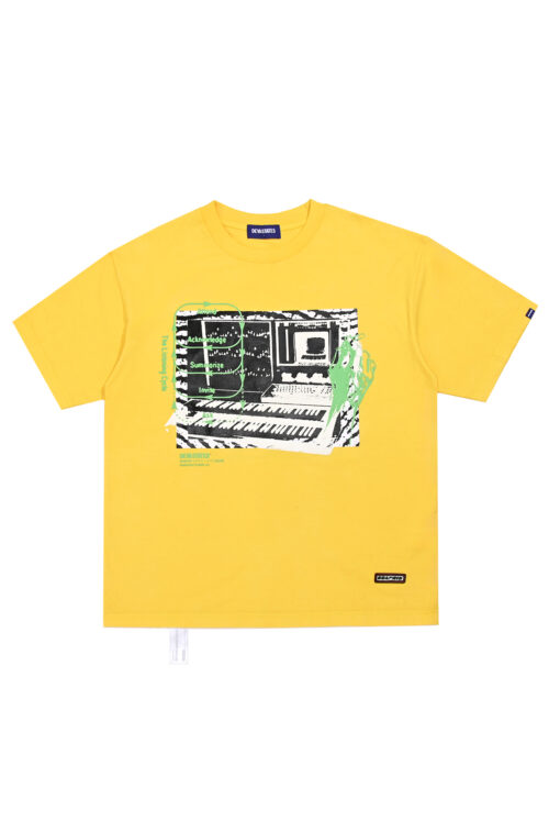 T-Shirt Algorythm Yellow Deva States