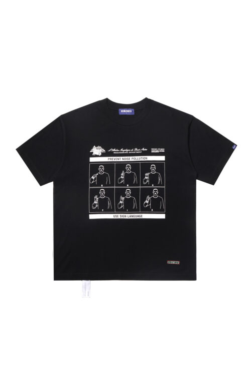 T-Shirt Quite Black Deva States