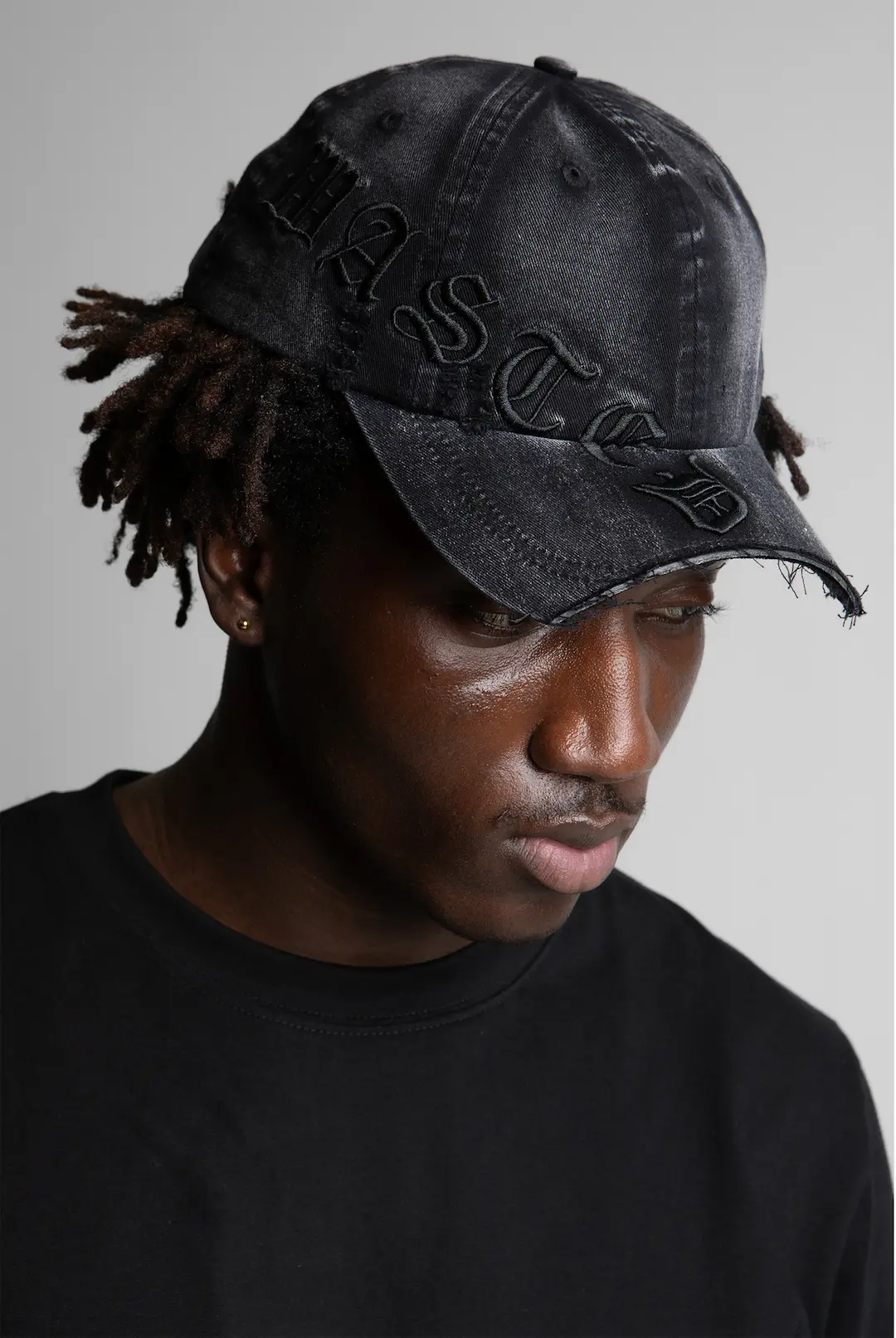 Wasted Paris Realm Sawed Cap Faded Black 1