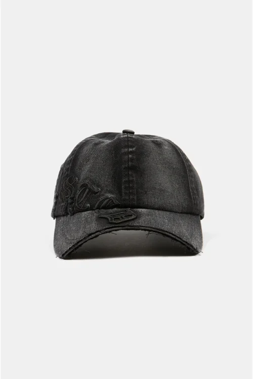 Wasted Paris Realm Sawed Cap Faded Black 3