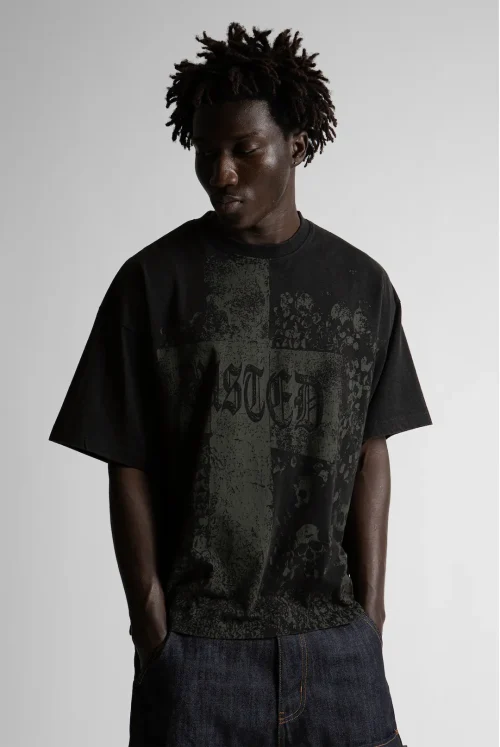 Wasted Paris Catacombs Boxy T-Shirt 3