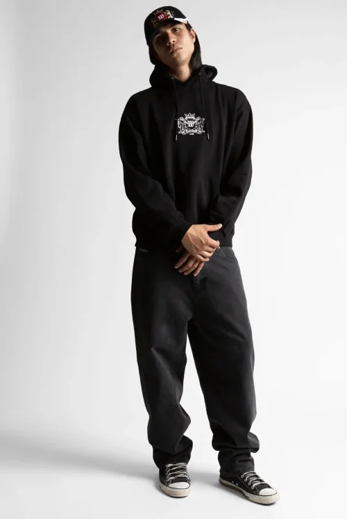 Wasted Paris Crest Hoodie Black 3