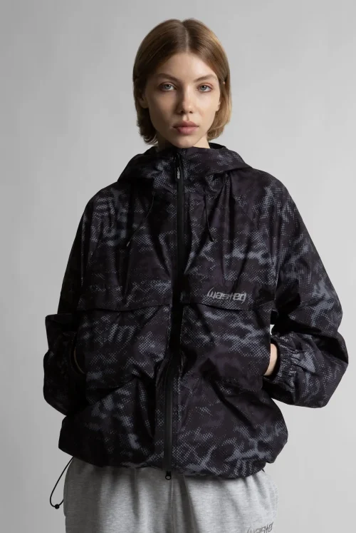 Wasted Paris Digicamo Windbreaker
