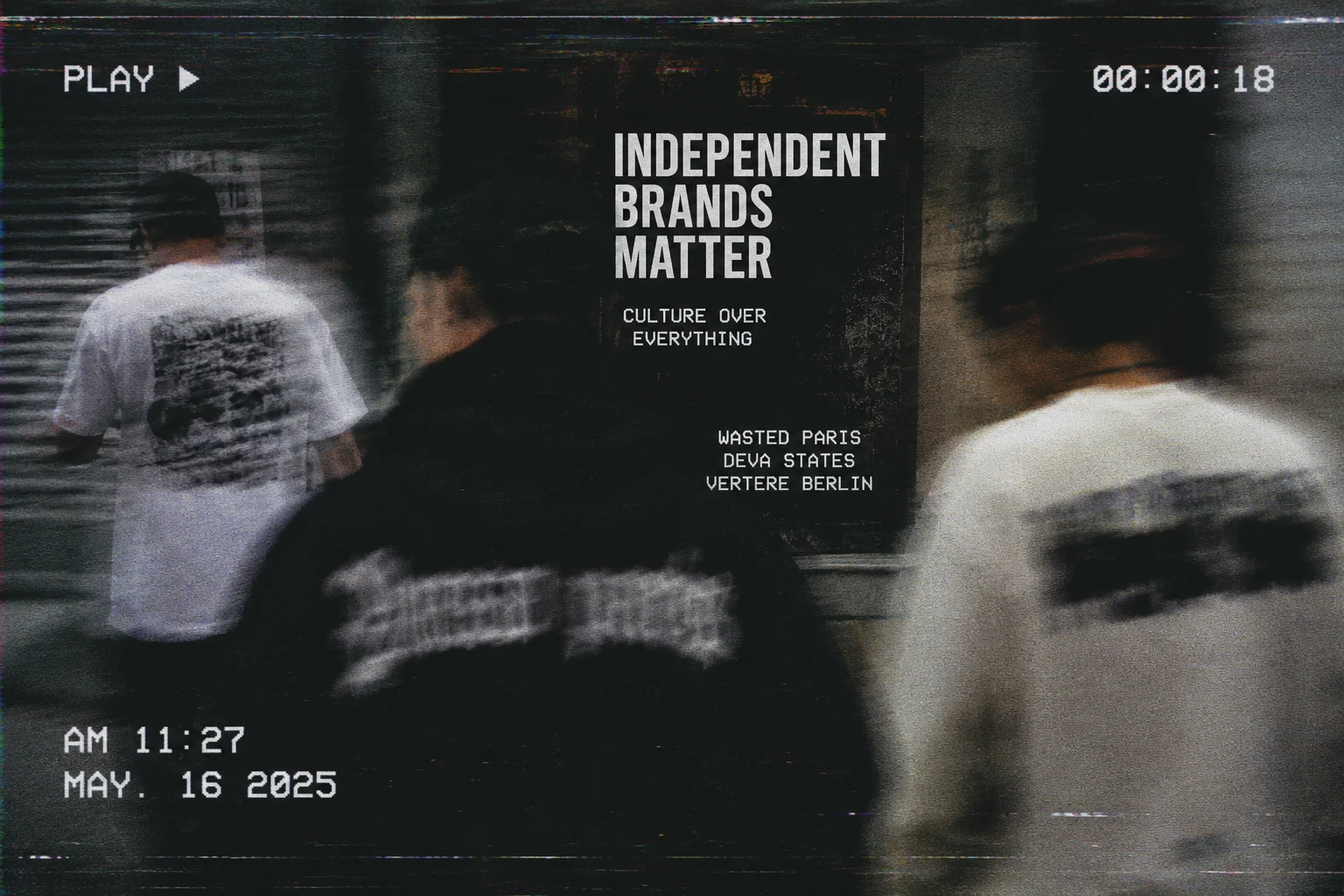 Independent brands shaping contemporary streetwear culture