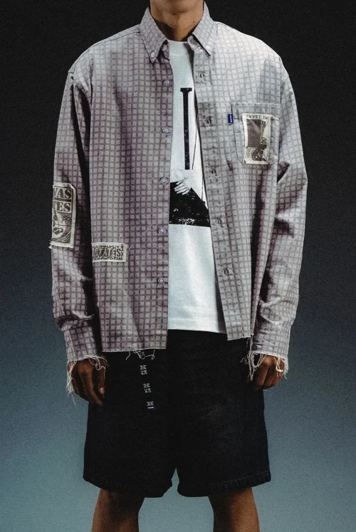Deva States Empty Plaid Shirt Multi